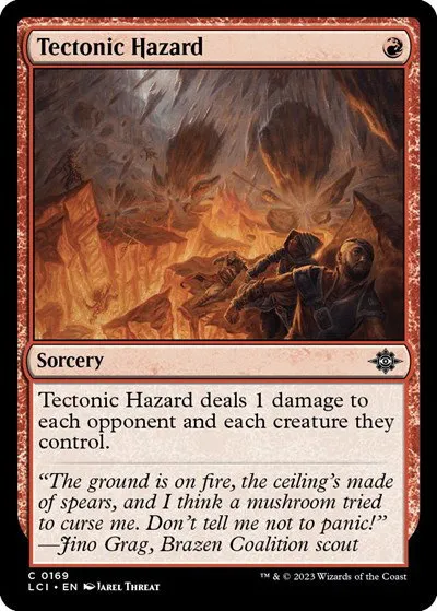 Tectonic Hazard - Foil