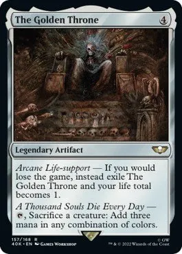 The Golden Throne - Surge Foil