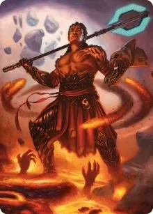 Koth, Fire of Resistance Art Card