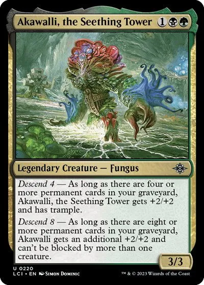 Akawalli, the Seething Tower - Foil
