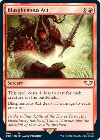 Blasphemous Act - Surge Foil