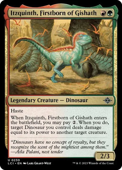 Itzquinth, Firstborn of Gishath - Foil