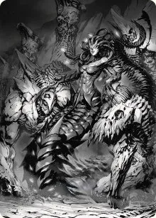 Vraska, Betrayal's Sting Art Card