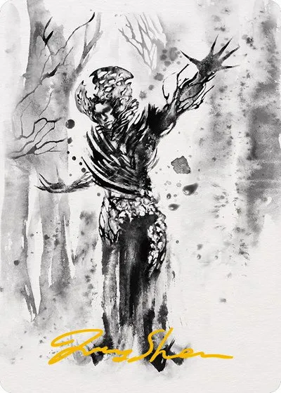 Rustvine Cultivator Art Card - Gold Stamped Signature