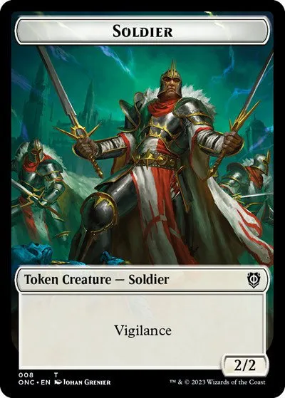 Soldier (008) // Angel (003) Double-Sided Token