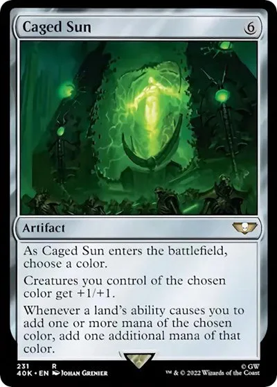 Caged Sun - Surge Foil