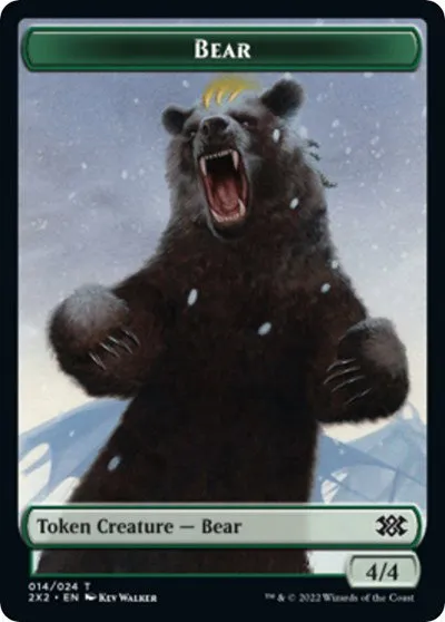 Bear // Eldrazi Scion Double-Sided Token
