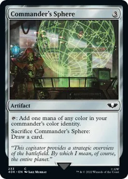 Commander's Sphere - Surge Foil