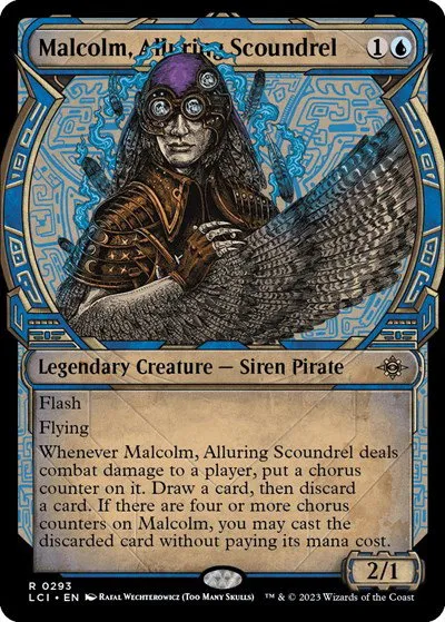Malcolm, Alluring Scoundrel - Foil