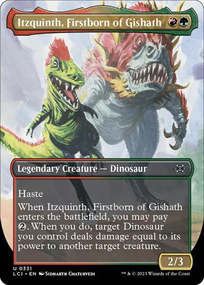 Itzquinth, Firstborn of Gishath - Foil