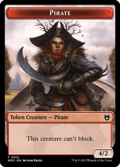 Pirate // Pegasus Double-Sided Token