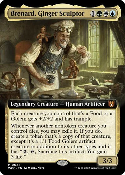 Brenard, Ginger Sculptor - Foil