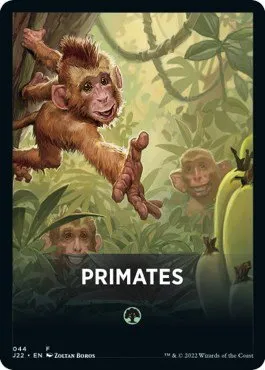 Primates Theme Card - Normal Primates Theme Card
