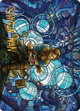 Raff, Weatherlight Stalwart Art Card - Gold Stamped Signature