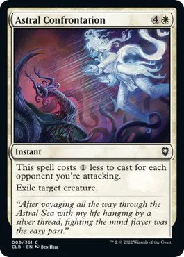 Astral Confrontation - Foil