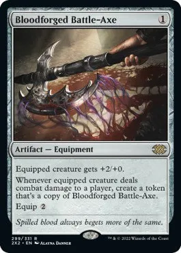 Bloodforged Battle-Axe - Foil