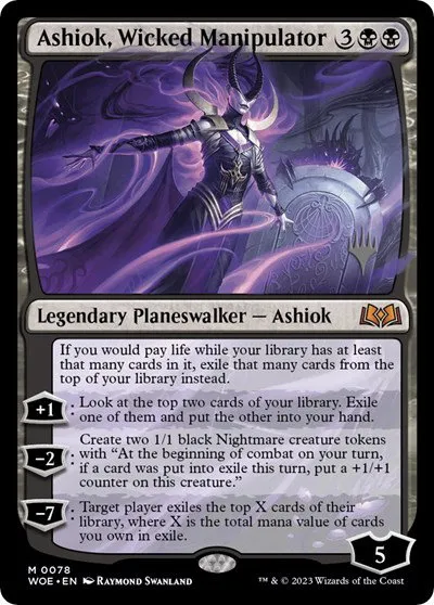 Ashiok, Wicked Manipulator - Foil