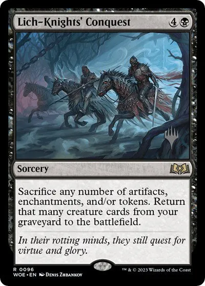Lich-Knights' Conquest - Foil