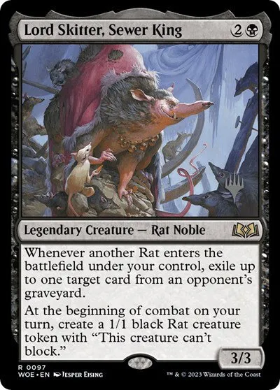 Lord Skitter, Sewer King - Foil