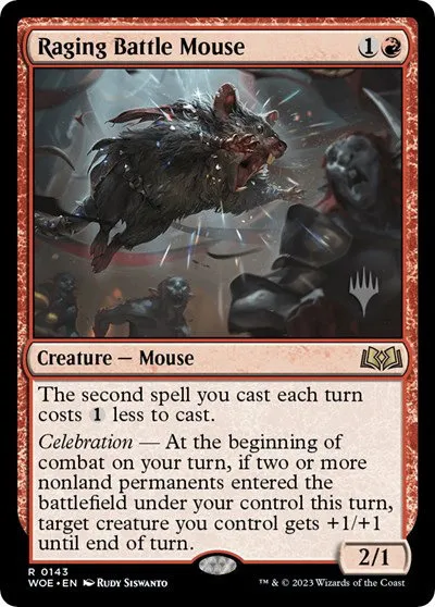 Raging Battle Mouse - Foil