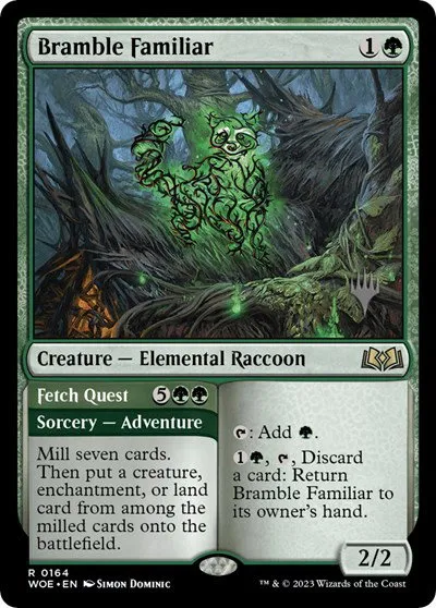 Bramble Familiar - Foil
