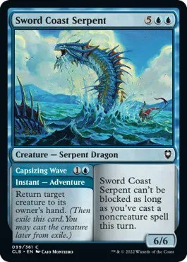 Sword Coast Serpent - Foil