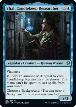 Vhal, Candlekeep Researcher - Foil