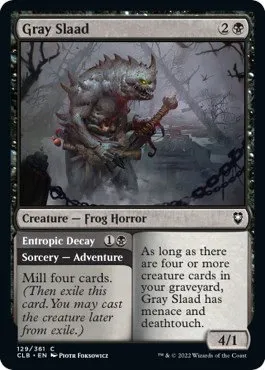 Gray Slaad - Foil