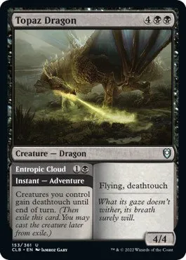 Topaz Dragon - Foil