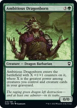 Ambitious Dragonborn - Foil