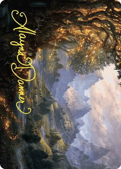 Evolving Wilds Art Card - Gold Stamped Signature