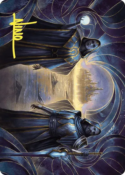 Court of Vantress Art Card - Gold Stamped Signature