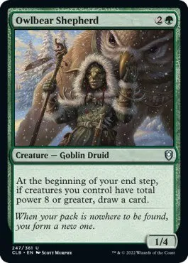 Owlbear Shepherd - Foil