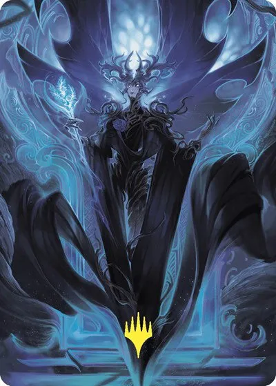 Talion, the Kindly Lord Art Card - Gold Stamped Planeswalker Symb
