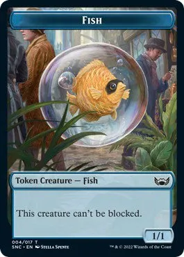 Fish // Angel Double-Sided Token