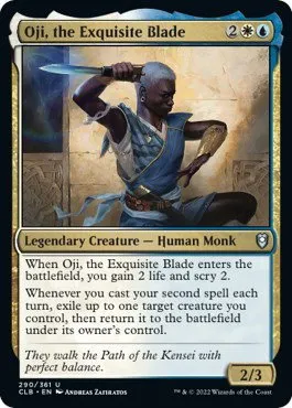 Oji, the Exquisite Blade - Foil