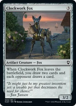 Clockwork Fox - Foil
