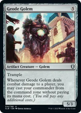 Geode Golem - Foil