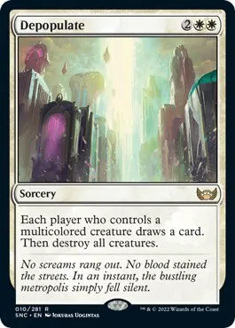Depopulate - Normal Depopulate
