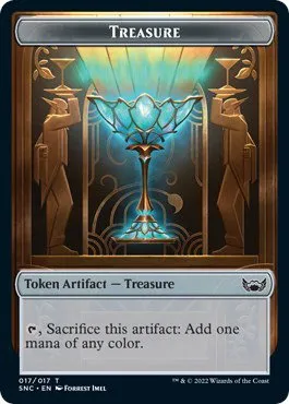 Treasure (017) // Citizen Double-Sided Token - Foil