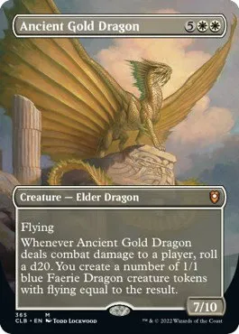 Ancient Gold Dragon - Foil