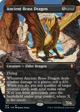 Ancient Brass Dragon - Foil