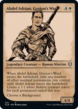 Abdel Adrian, Gorion's Ward - Foil