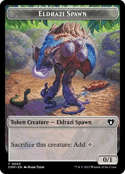Eldrazi Spawn // Thrull Double-Sided Token