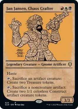 Jan Jansen, Chaos Crafter - Foil