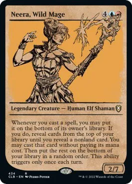 Neera, Wild Mage - Foil