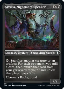 Sivriss, Nightmare Speaker