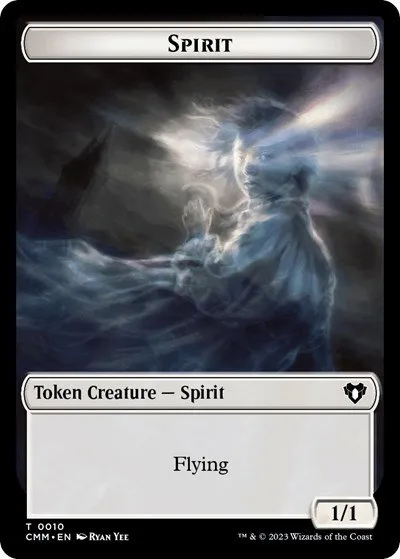 Spirit (0010) // Satyr Double-Sided Token - Foil