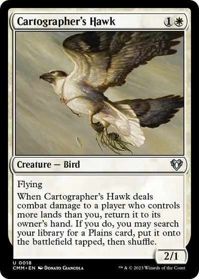 Cartographer's Hawk - Foil