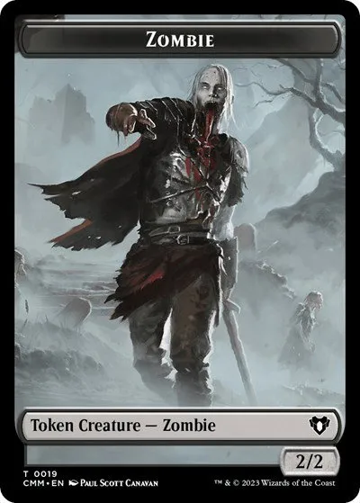 Zombie (0019) // Kor Soldier Double-Sided Token